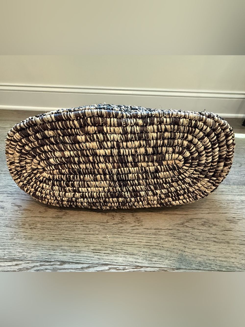 Able Raffia tote - Picture 3 of 12